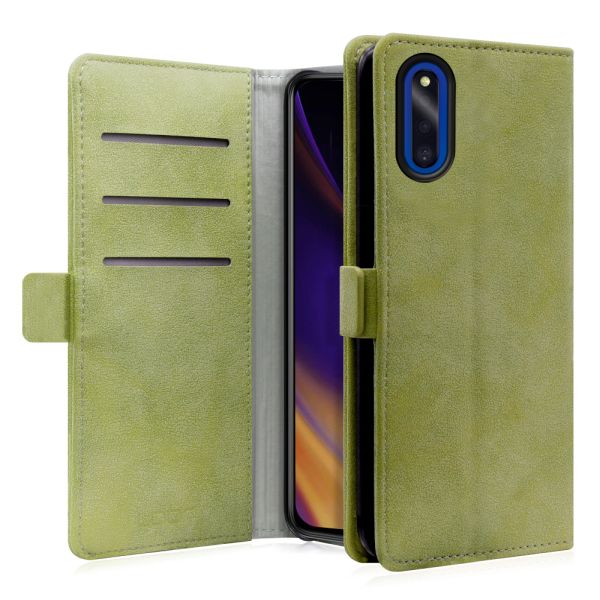 [ LOOF SIKI-MAG ] Galaxy A41 SC-41A /  SCV48  スマホケース ケース カバー 手帳型ケース カード収納 ベルト付き マグネット付き [ Galaxy A41 ]