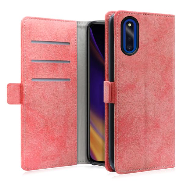 [ LOOF SIKI-MAG ] Galaxy A41 SC-41A /  SCV48  スマホケース ケース カバー 手帳型ケース カード収納 ベルト付き マグネット付き [ Galaxy A41 ]
