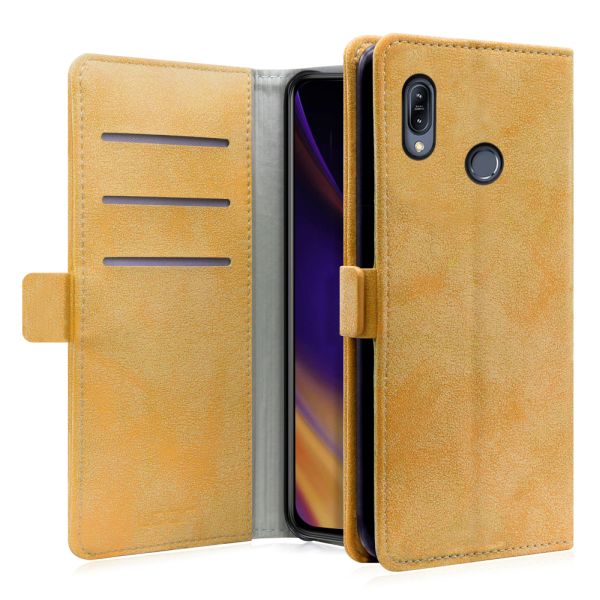 [ LOOF SIKI-MAG ] ZenFone Max (M2) ZB633KL zenfonemax maxm2 スマホケース ケース カバー 手帳型ケース カード収納 ベルト付き マグネット付き [ ZenFone Max (M2) ]