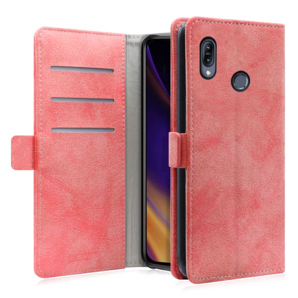[ LOOF SIKI-MAG ] ZenFone Max (M2) ZB633KL zenfonemax maxm2 スマホケース ケース カバー 手帳型ケース カード収納 ベルト付き マグネット付き [ ZenFone Max (M2) ]