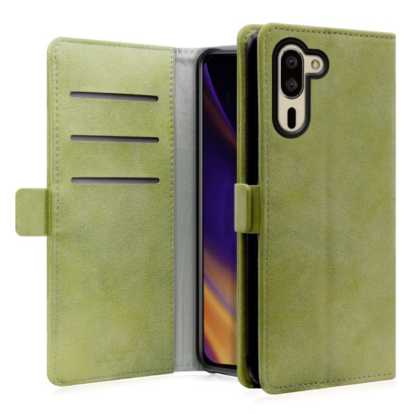 [ LOOF SIKI-MAG ] シンプルスマホ5 シンプルスマホ 5 simple スマホケース ケース カバー 手帳型ケース カード収納 ベルト付き マグネット付き [ シンプルスマホ5 ]