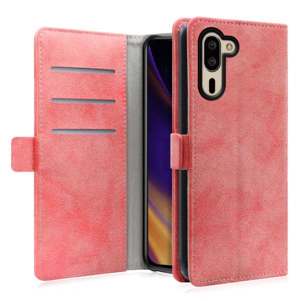 [ LOOF SIKI-MAG ] シンプルスマホ5 シンプルスマホ 5 simple スマホケース ケース カバー 手帳型ケース カード収納 ベルト付き マグネット付き [ シンプルスマホ5 ]