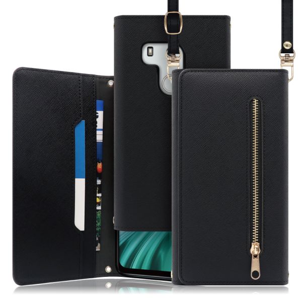 [ LOOF SHOULDER ] arrows Be3 F-02L arrowsbe3 アローズ FUJITSU FCNT スマホケース ケース カバー ショルダー スマホショルダー ストラップ 肩掛け 首掛け 手帳型ケース カード収納 マグネット付き ベルトなし [ arrows Be3 F-02L ]
