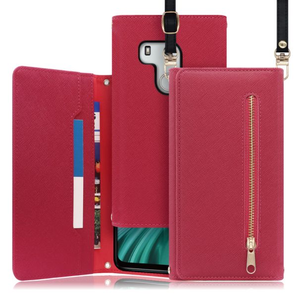 [ LOOF SHOULDER ] arrows Be3 F-02L arrowsbe3 アローズ FUJITSU FCNT スマホケース ケース カバー ショルダー スマホショルダー ストラップ 肩掛け 首掛け 手帳型ケース カード収納 マグネット付き ベルトなし [ arrows Be3 F-02L ]