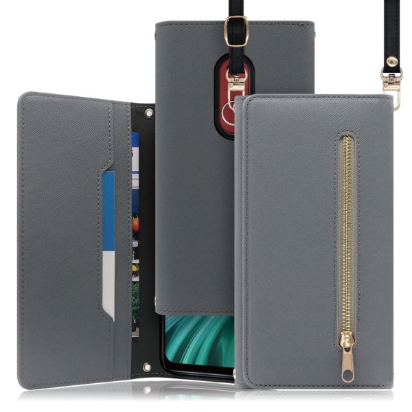 [ LOOF SHOULDER ] arrows Be4 Plus F-41B arrowsbe4plus arrowsbe4 be4plus アローズ FUJITSU FCNT スマホケース ケース カバー ショルダー スマホショルダー ストラップ 肩掛け 首掛け 手帳型ケース カード収納 マグネット付き ベルトなし [ arrows Be4 Plus(F-41B) ]
