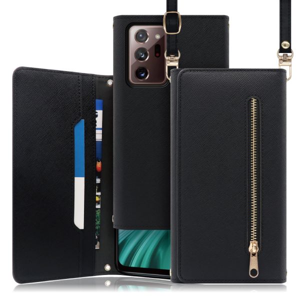 [ LOOF SHOULDER ] Galaxy Note 20 Ultra 5G note20ultra5g note20 スマホケース ケース カバー ショルダー スマホショルダー ストラップ 肩掛け 首掛け 手帳型ケース カード収納 マグネット付き ベルトなし [ Galaxy Note20 Ultra ]
