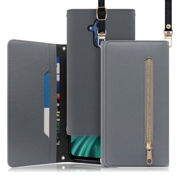 [ LOOF SHOULDER ] HUAWEI Mate 20 lite SNE-LX2 mate20lite mate 20lite mate20 lite スマホケース ケース カバー ショルダー スマホショルダー ストラップ 肩掛け 首掛け 手帳型ケース カード収納 マグネット付き ベルトなし [ HUAWEI Mate 20 lite ]