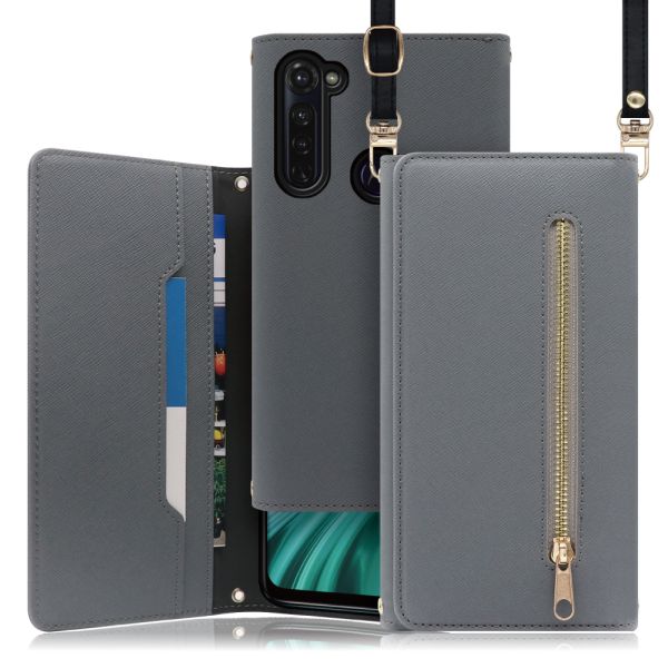 [ LOOF SHOULDER ] moto g pro motogpro gpro スマホケース ケース カバー ショルダー スマホショルダー ストラップ 肩掛け 首掛け 手帳型ケース カード収納 マグネット付き ベルトなし [ moto g pro ]