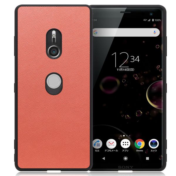 [ LOOF CASUAL-SHELL ] Xperia XZ3 SO-01L / SOV39  スマホケース 背面 ケース カバー ハードケース ストラップホール [ Xperia XZ3 ]