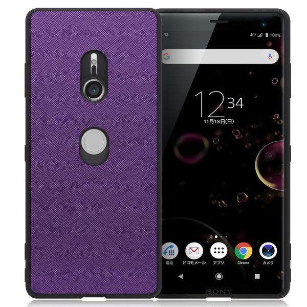 [ LOOF CASUAL-SHELL ] Xperia XZ3 SO-01L / SOV39  スマホケース 背面 ケース カバー ハードケース ストラップホール [ Xperia XZ3 ]