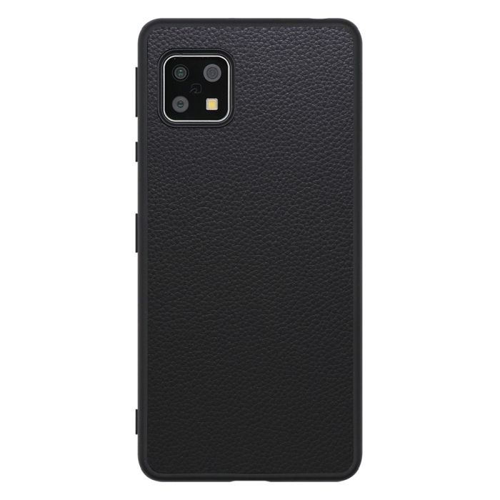 [ LOOF LUXURY-SHELL ] AQUOS sense4 / sense4 lite / sense4 basic / sense5G / やさしいスマホ2 sense 4 4lite 4basic 5G sense4lite sense4basic スマホケース 背面 ケース カバー ハードケース 本革 ストラップホール [ AQUOS sense4/4 lite/4 basic/sense5G/やさしいスマホ2 ]