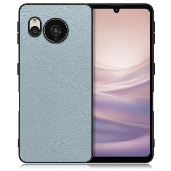 [ LOOF LUXURY-SHELL ] AQUOS sense7 sense 7 スマホケース 背面 ケース カバー ハードケース 本革 ストラップホール [ AQUOS sense7 ]