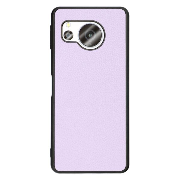 [ LOOF LUXURY-SHELL ] AQUOS sense8 SH-54D / SHG11 sense 8 スマホケース 背面 ケース カバー ハードケース 本革 ストラップホール [ AQUOS sense8 ]