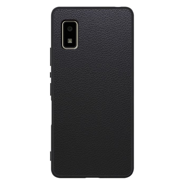 [ LOOF LUXURY-SHELL ] AQUOS wish2 / wish  スマホケース 背面 ケース カバー ハードケース 本革 ストラップホール [ AQUOS wish/wish2 ]