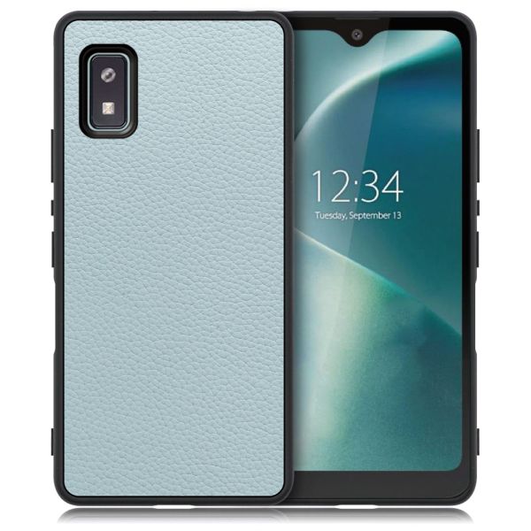 [ LOOF LUXURY-SHELL ] AQUOS wish2 / wish  スマホケース 背面 ケース カバー ハードケース 本革 ストラップホール [ AQUOS wish/wish2 ]