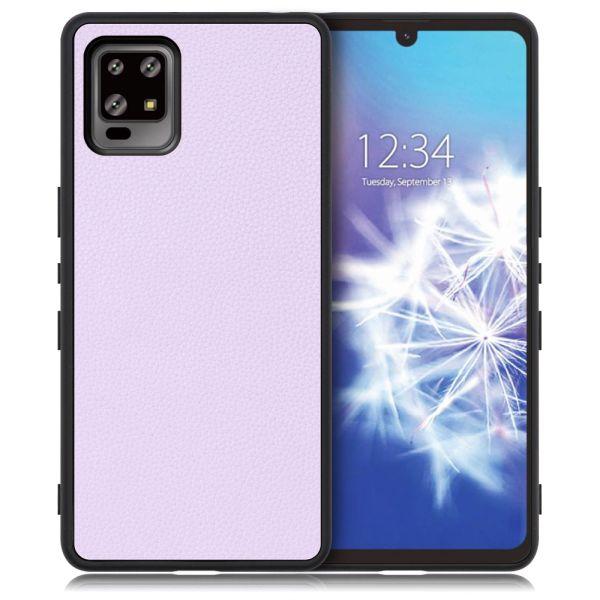 [ LOOF LUXURY-SHELL ] AQUOS zero6 SHG04 zero 6 スマホケース 背面 ケース カバー ハードケース 本革 ストラップホール [ AQUOS zero6 ]