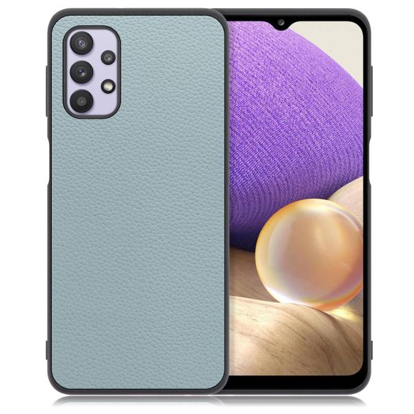 [ LOOF LUXURY-SHELL ] Galaxy A32 5G SCG08 a325g スマホケース 背面 ケース カバー ハードケース 本革 ストラップホール [ Galaxy A32 5G ]