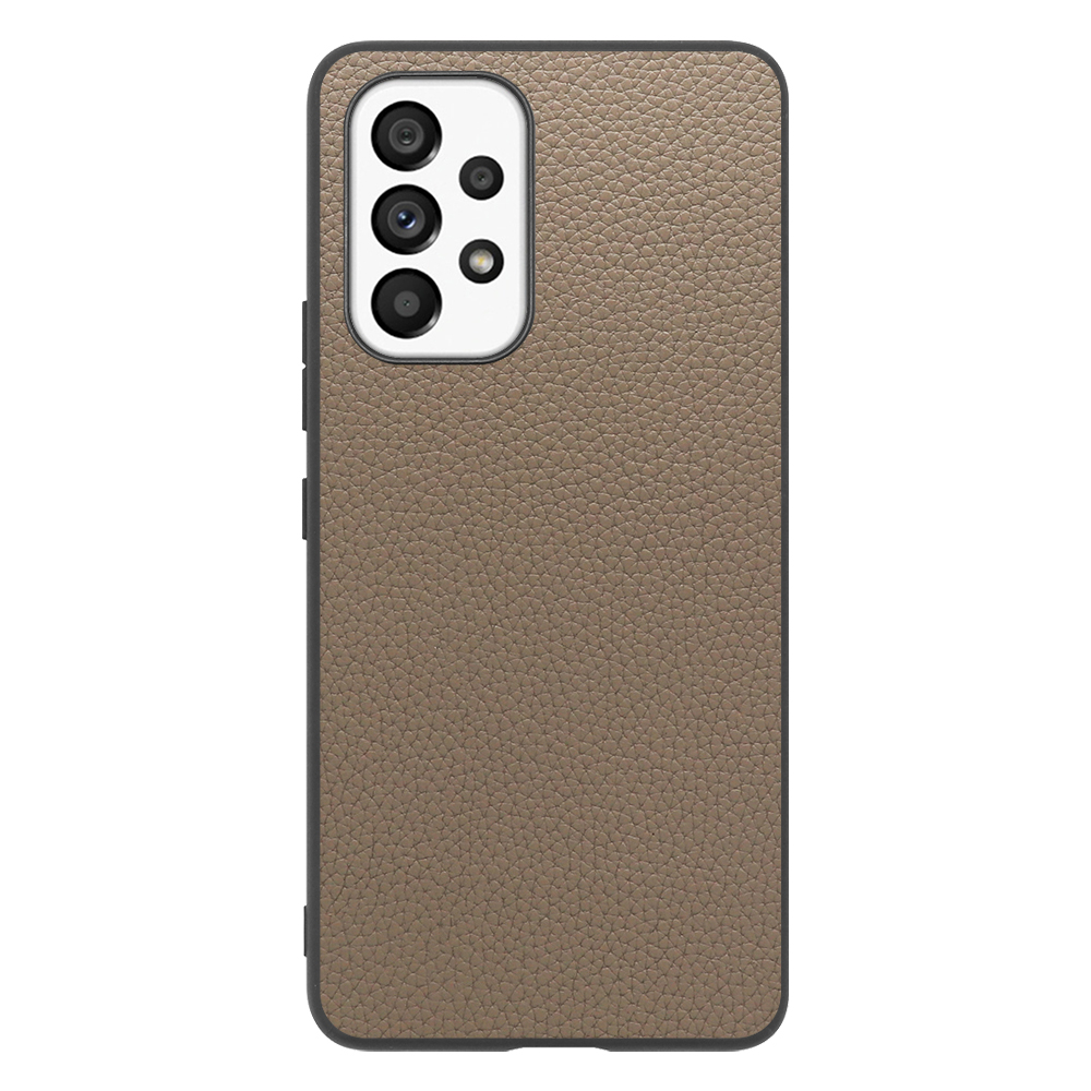 [ LOOF LUXURY-SHELL ] Galaxy A53 5G SC-53C / SCG15 a535g スマホケース 背面 ケース カバー ハードケース 本革 ストラップホール [ Galaxy A53 5G ]
