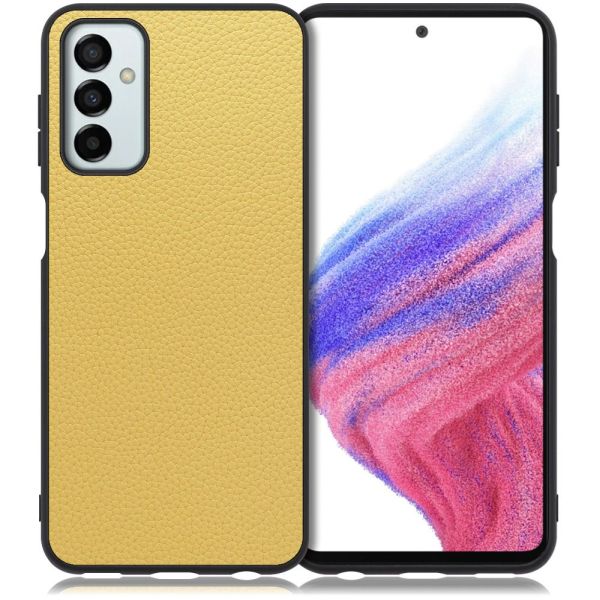 [ LOOF LUXURY-SHELL ] Galaxy M23 5G m235g スマホケース 背面 ケース カバー ハードケース 本革 ストラップホール [ Galaxy M23 5G ]