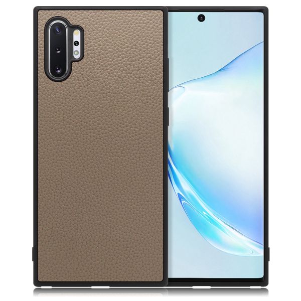 [ LOOF LUXURY-SHELL ] Galaxy Note10+ SC-01M / SCV45 note10+ note10plus note10 plus スマホケース 背面 ケース カバー ハードケース 本革 ストラップホール [ Galaxy Note10+ ]