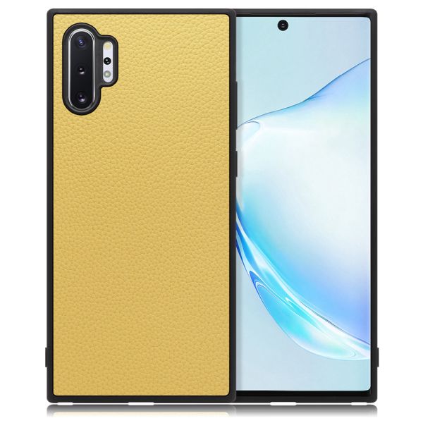 [ LOOF LUXURY-SHELL ] Galaxy Note10+ SC-01M / SCV45 note10+ note10plus note10 plus スマホケース 背面 ケース カバー ハードケース 本革 ストラップホール [ Galaxy Note10+ ]
