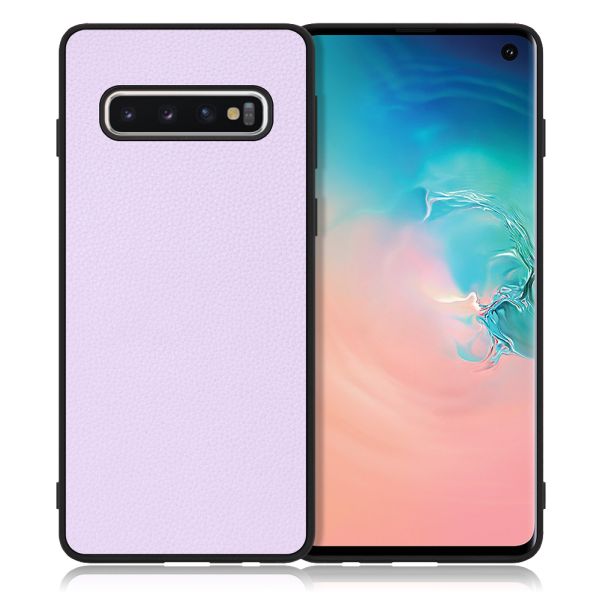 [ LOOF LUXURY-SHELL ] Galaxy S10 SC-03L / SCV41 galaxys10 スマホケース 背面 ケース カバー ハードケース 本革 ストラップホール [ Galaxy S10 ]