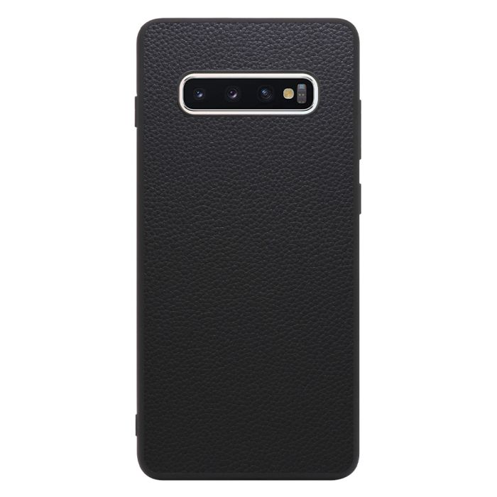 [ LOOF LUXURY-SHELL ] Galaxy S10+ SC-04L / SCV42 s10plus s10 plus スマホケース 背面 ケース カバー ハードケース 本革 ストラップホール [ Galaxy S10+ ]