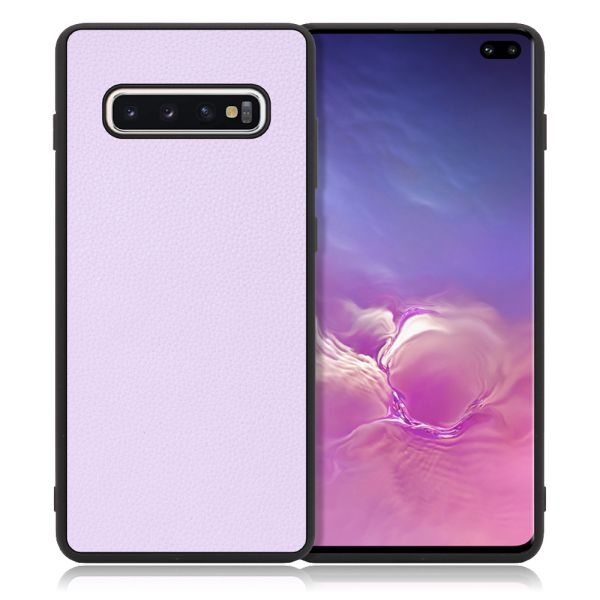 [ LOOF LUXURY-SHELL ] Galaxy S10+ SC-04L / SCV42 s10plus s10 plus スマホケース 背面 ケース カバー ハードケース 本革 ストラップホール [ Galaxy S10+ ]