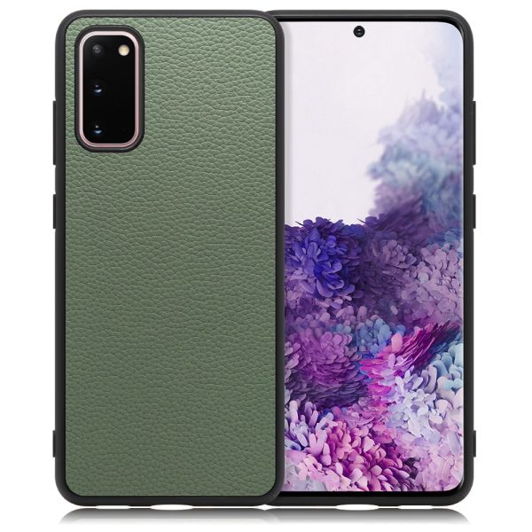[ LOOF LUXURY-SHELL ] Galaxy S20 5G SC-51A / SCG01 s205g スマホケース 背面 ケース カバー ハードケース 本革 ストラップホール [ Galaxy S20 5G ]