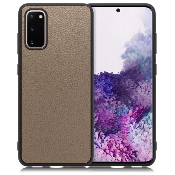 [ LOOF LUXURY-SHELL ] Galaxy S20 5G SC-51A / SCG01 s205g スマホケース 背面 ケース カバー ハードケース 本革 ストラップホール [ Galaxy S20 5G ]