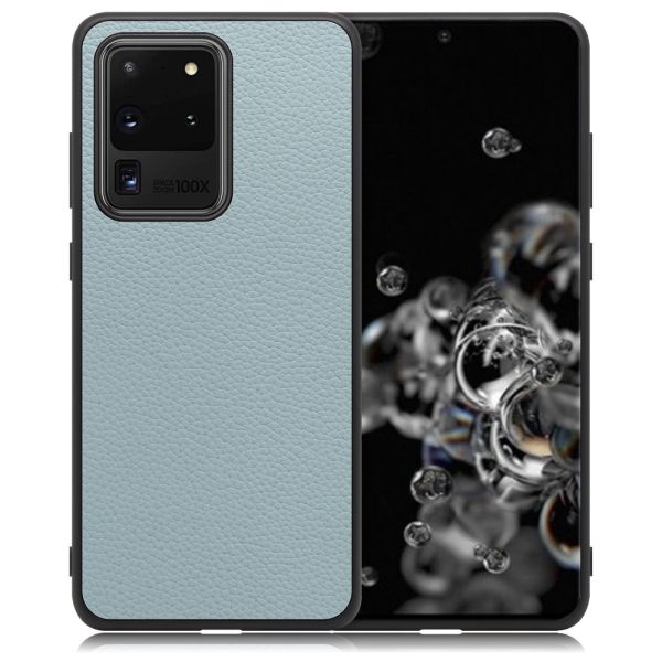 [ LOOF LUXURY-SHELL ] Galaxy S20 Ultra s20ultra スマホケース 背面 ケース カバー ハードケース 本革 ストラップホール [ Galaxy S20 Ultra 5G ]