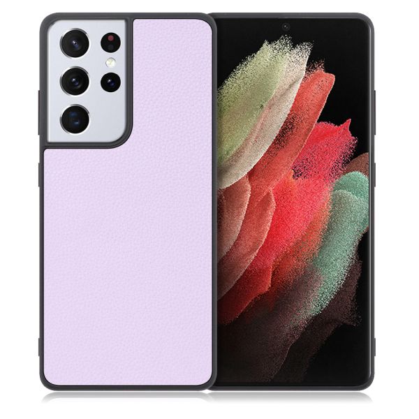 [ LOOF LUXURY-SHELL ] Galaxy S21 Ultra 5G SC-52B s21ultra5g s21ultra スマホケース 背面 ケース カバー ハードケース 本革 ストラップホール [ Galaxy S21 Ultra 5G ]