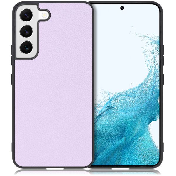 [ LOOF LUXURY-SHELL ] Galaxy S22 SC-51C / SCG13  スマホケース 背面 ケース カバー ハードケース 本革 ストラップホール [ Galaxy S22 ]