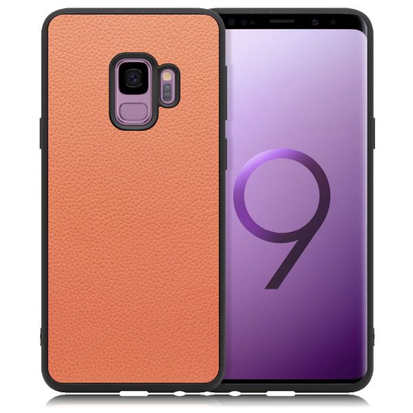 [ LOOF LUXURY-SHELL ] Galaxy S9 SC-02K / SCV38 galaxys9 スマホケース 背面 ケース カバー ハードケース 本革 ストラップホール [ Galaxy S9 ]