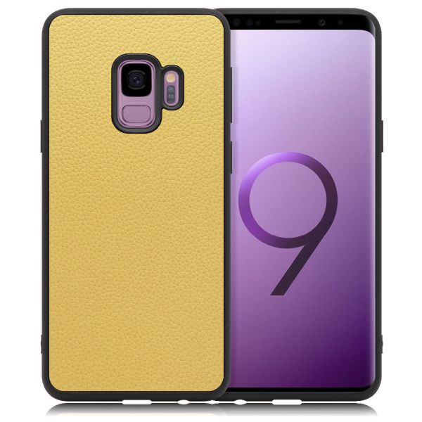 [ LOOF LUXURY-SHELL ] Galaxy S9 SC-02K / SCV38 galaxys9 スマホケース 背面 ケース カバー ハードケース 本革 ストラップホール [ Galaxy S9 ]