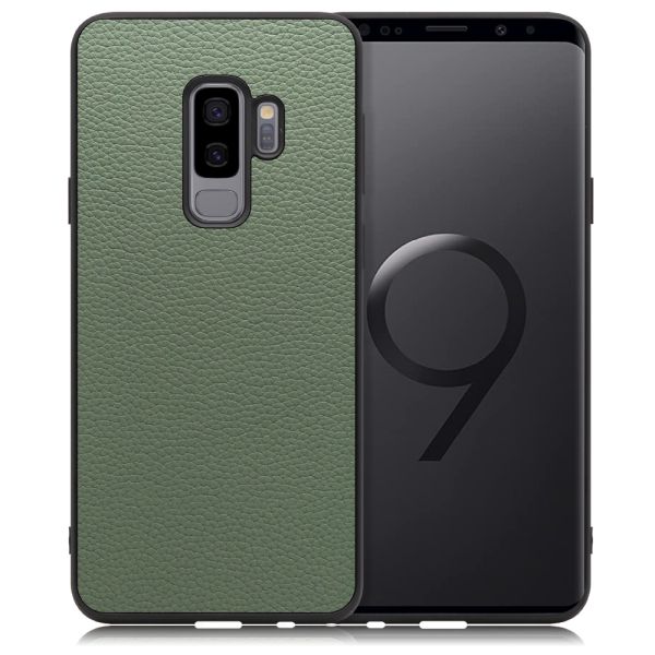 [ LOOF LUXURY-SHELL ] Galaxy S9+ SC-03K / SCV39 s9plus s9 Plus スマホケース 背面 ケース カバー ハードケース 本革 ストラップホール [ Galaxy S9+ ]