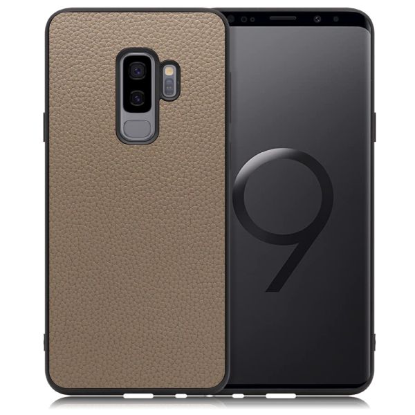 [ LOOF LUXURY-SHELL ] Galaxy S9+ SC-03K / SCV39 s9plus s9 Plus スマホケース 背面 ケース カバー ハードケース 本革 ストラップホール [ Galaxy S9+ ]