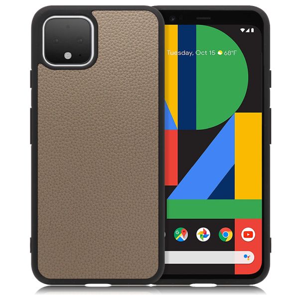 [ LOOF LUXURY-SHELL ] Google Pixel 4 googlepixel pixel4xl ピクセル4 スマホケース 背面 ケース カバー ハードケース 本革 ストラップホール [ Google Pixel 4 ]