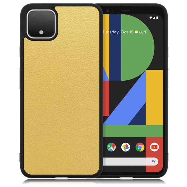 [ LOOF LUXURY-SHELL ] Google Pixel 4 XL googlepixel pixel4xl ピクセル4XL スマホケース 背面 ケース カバー ハードケース 本革 ストラップホール [ Google Pixel 4 XL ]