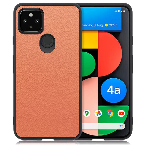 [ LOOF LUXURY-SHELL ] Google Pixel 4a 5G pixel4a5g googlepixel4a5g スマホケース 背面 ケース カバー ハードケース 本革 ストラップホール [ Google Pixel 4a 5G ]