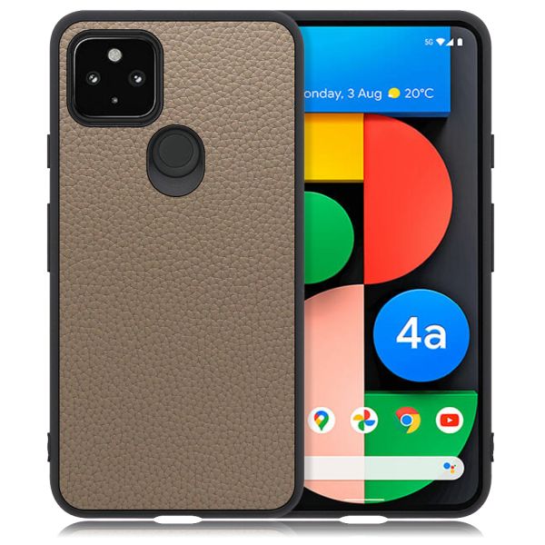 [ LOOF LUXURY-SHELL ] Google Pixel 4a 5G pixel4a5g googlepixel4a5g スマホケース 背面 ケース カバー ハードケース 本革 ストラップホール [ Google Pixel 4a 5G ]