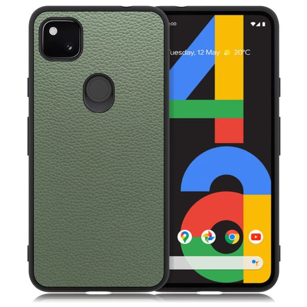 [ LOOF LUXURY-SHELL ] Google Pixel 4a pixel4a googlepixel4a スマホケース 背面 ケース カバー ハードケース 本革 ストラップホール [ Google Pixel 4a ]