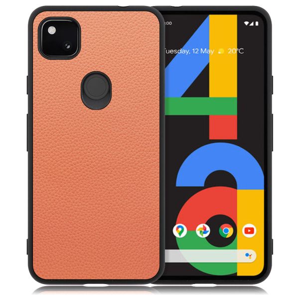 [ LOOF LUXURY-SHELL ] Google Pixel 4a pixel4a googlepixel4a スマホケース 背面 ケース カバー ハードケース 本革 ストラップホール [ Google Pixel 4a ]