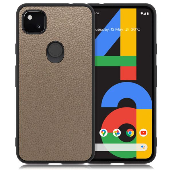 [ LOOF LUXURY-SHELL ] Google Pixel 4a pixel4a googlepixel4a スマホケース 背面 ケース カバー ハードケース 本革 ストラップホール [ Google Pixel 4a ]