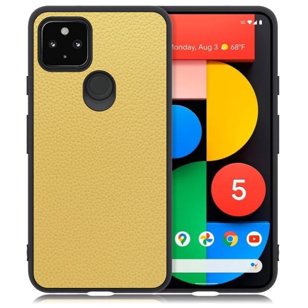 [ LOOF LUXURY-SHELL ] Google Pixel 5 pixel5 Googlepixel5 スマホケース 背面 ケース カバー ハードケース 本革 ストラップホール [ Google Pixel 5 ]