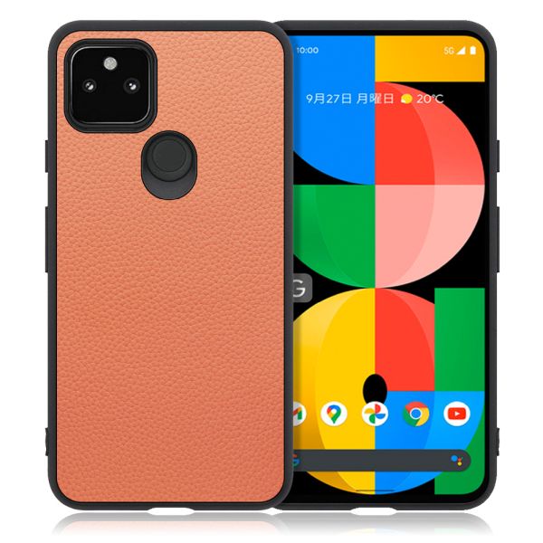 [ LOOF LUXURY-SHELL ] Google Pixel 5a (5G) Googlepixel5a5g pixel5a5g pixel5a スマホケース 背面 ケース カバー ハードケース 本革 ストラップホール [ Google Pixel 5a (5G) ]