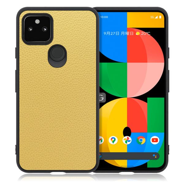 [ LOOF LUXURY-SHELL ] Google Pixel 5a (5G) Googlepixel5a5g pixel5a5g pixel5a スマホケース 背面 ケース カバー ハードケース 本革 ストラップホール [ Google Pixel 5a (5G) ]