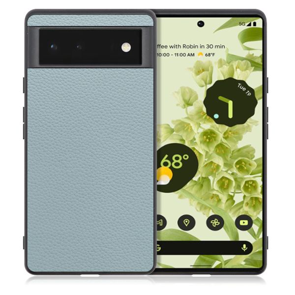 [ LOOF LUXURY-SHELL ] Google Pixel 6 googlepixel6 pixel6 ピクセル6 スマホケース 背面 ケース カバー ハードケース 本革 ストラップホール [ Google Pixel 6 ]