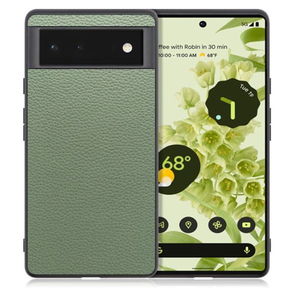 [ LOOF LUXURY-SHELL ] Google Pixel 6 googlepixel6 pixel6 ピクセル6 スマホケース 背面 ケース カバー ハードケース 本革 ストラップホール [ Google Pixel 6 ]
