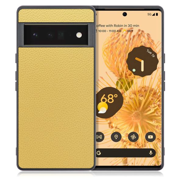 [ LOOF LUXURY-SHELL ] Google Pixel 6 Pro Googlepixel6pro 6pro プロ ピクセル6pro スマホケース 背面 ケース カバー ハードケース 本革 ストラップホール [ Google Pixel 6 Pro ]